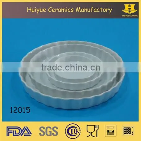 Bakeware Round Dish Pie Dish Ceramic Pie Dish photo-2