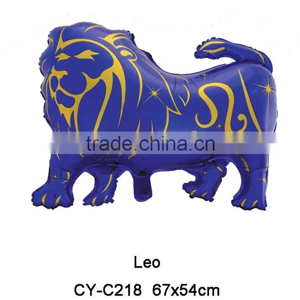 2016 Advertising Jungle Tiger Shaped Foil Balloon Inflatable Animal Helium Balloon Party Decoration photo-6