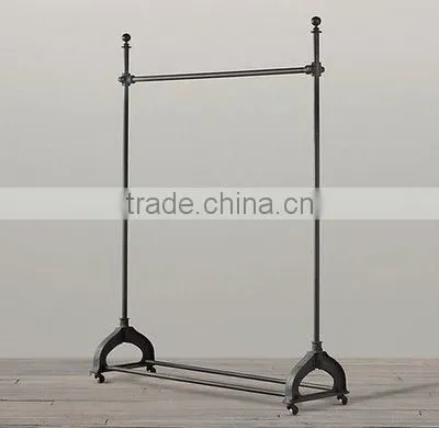 Hot Sale Cloth Drying Rack Metal Cloth Store Display Rack photo-2