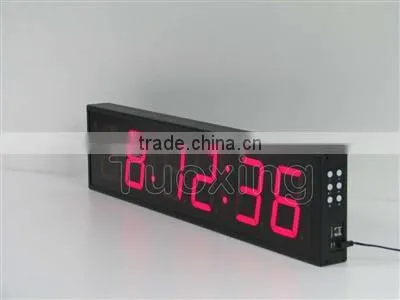 Hangzhou Tuoxing 4 Inch 6 Digit Led Digital Sports Countdown Timer photo-4