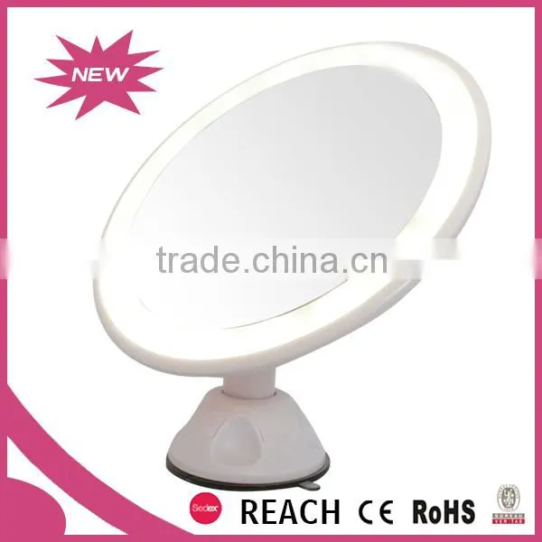 Round 5X Magnification Lighted Makeup Mirror With Suction Cup photo-6