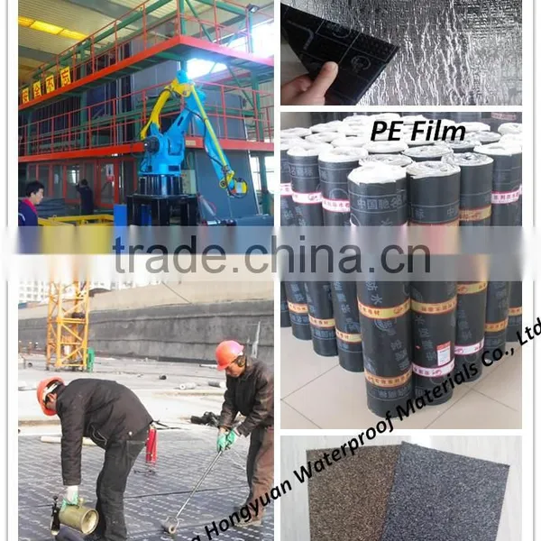 Sbs/app Torch on Modified Bitumen Waterproof Membrane for Roof & Underground photo-3