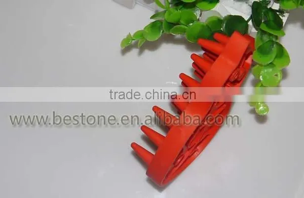 Rubber Dog Grooming Hair Brush photo-4