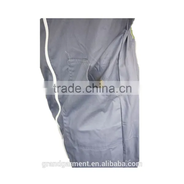 Cheap Wholesale Two Zippers Protective Working Coverall photo-2