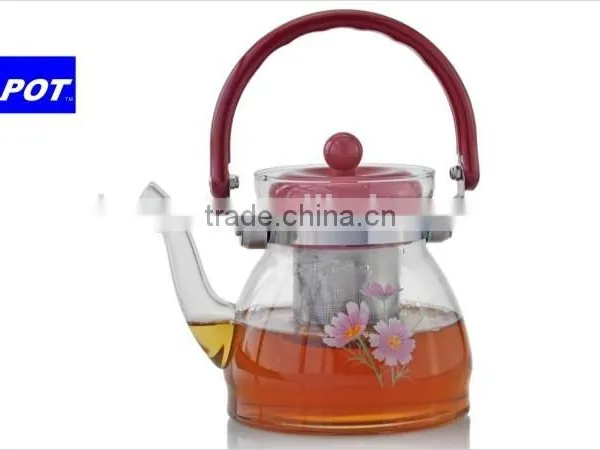 Clear Glass Teapot Pyrex Glass Coffee Brewer 700F/1000F photo-5
