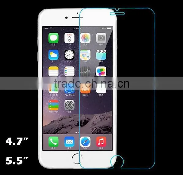 Factory Price 0.26MM 9H Round Edge for IPhone 6 Mobile Phone Tempered Glass Screen Protector Quality Choice