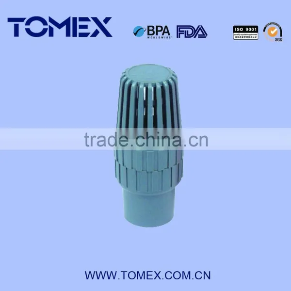TOMEX Corrosion Resistance PVC Plastic Water Pump Foot Valve photo-2