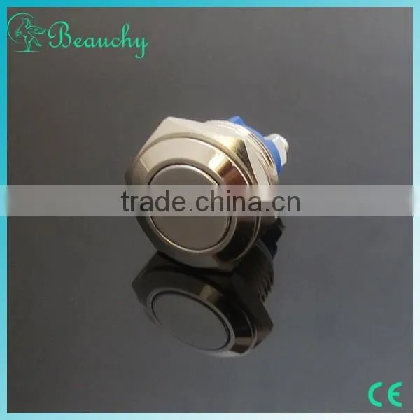 2015 beauchy new product 16mm push button switch, push button, push button micro switch