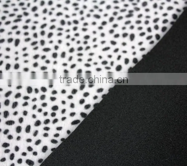 Printing Flock Fabric With EVA And Non-Woven Fabric For Shoes