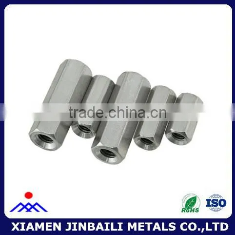 Long Hex Stainless Steel Carbon Steel Aluminum Coupling Nut photo-2
