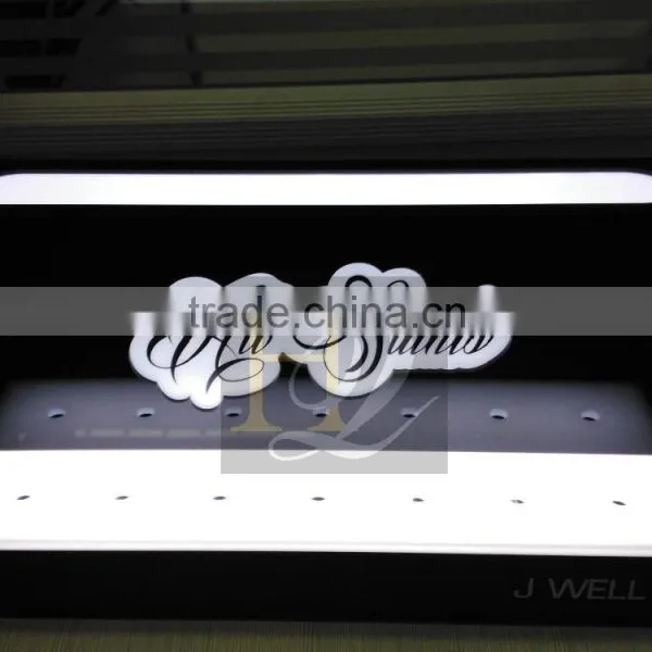 2016 New Style Illuminated Makeup Arylic Display Rack LED Acrylic Display Stand photo-2