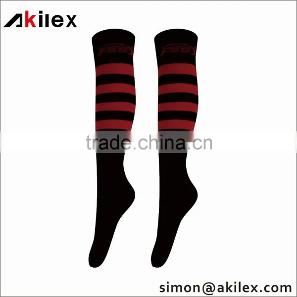 Best Selling Popular Gym Breathable Custom Logo Football Socks, Professional Soccer Socks photo-4