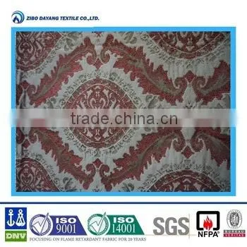 100% Inherently Flame Retardant Floral Textile for Hotel photo-2