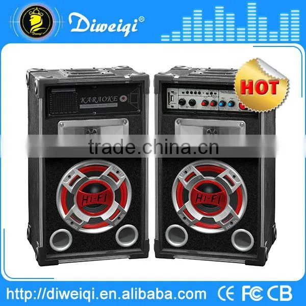 Hot Selling 2.0 Professional Outdoor pa Music Speakers With USB,SD Card,FM Radio