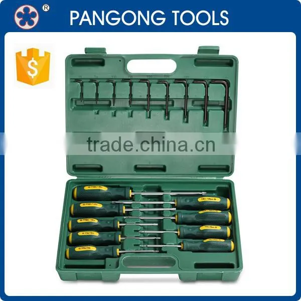2016 High Quality18 Piece CR-V Torx Screwdriver Set With Blow Case