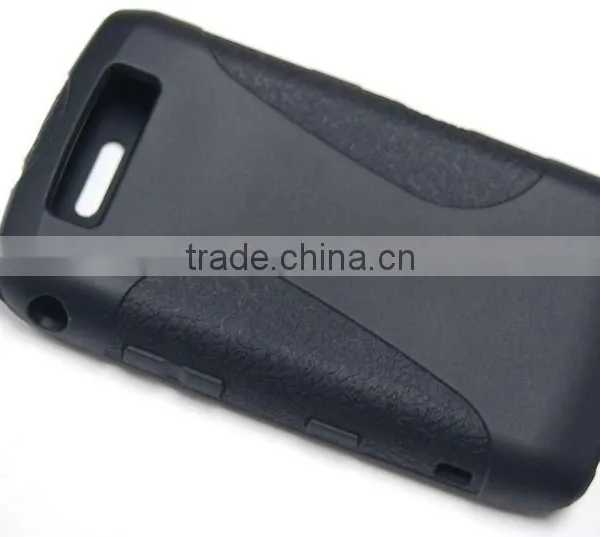 Silicon Cover for BlackBerry 9700 With Leather Style