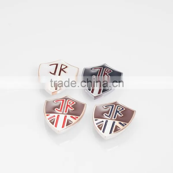 Designer Handbag Metal Tags Garment Metal Logo Plate photo-3