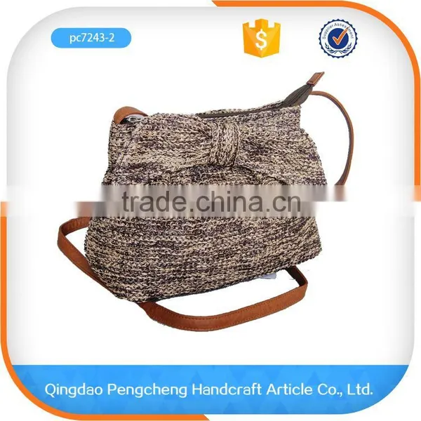 2016 New Design High Quality Ladies Fashion Straw High Quality Printing pp Bag 50kg