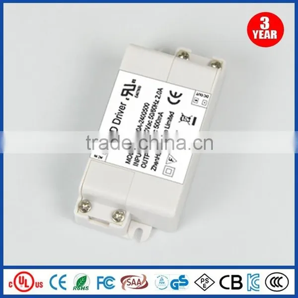 UL CE Passed LED Driver 24V 0.5A 12W For LED Strip Light With Constant Voltage photo-2
