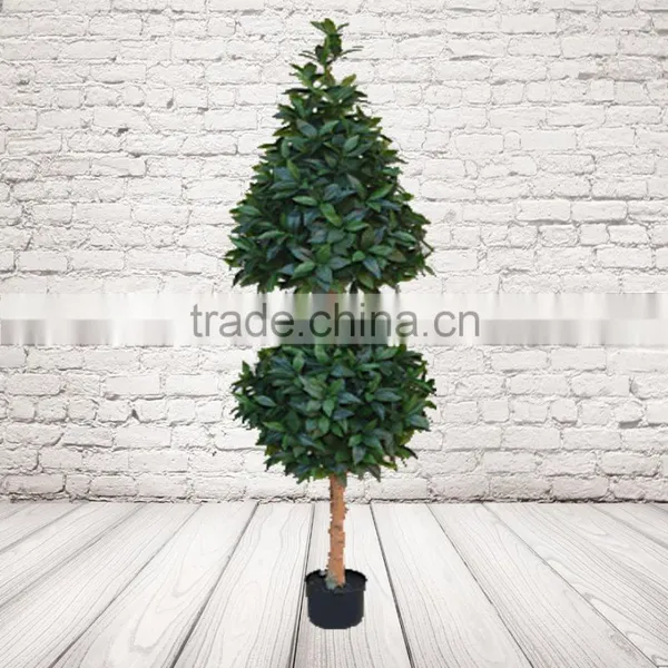 Artificial Bell Topped Bay Topiary Tree