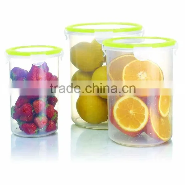 High Plastic Lock Food Storage Container for Noodles