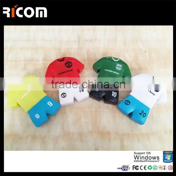 Ricom Shenzhen Cloth T Shirt Shape Power Bank With Sport Pattern Design--PB102C--Shenzhen Ricom photo-6
