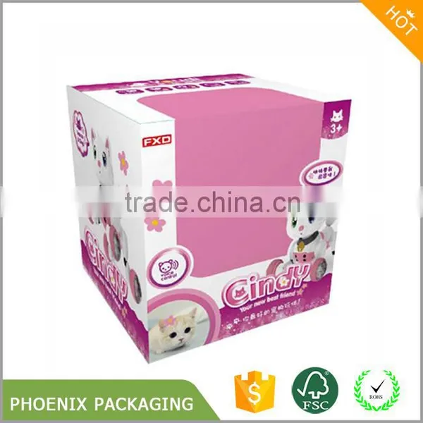Customized Papercard Box With PVC Window photo-3