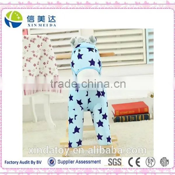 Plush Rocking Horse/anmal Wooden Horse Toys for Kids Quality Choice photo-3