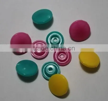 Cheap Four Parts Plastic Snap Button for Clothing photo-3