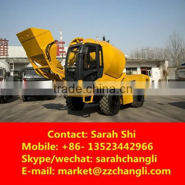 Cummins Diesel Engine 3m3 Self--loading Mobile Concrete Mixers for Sale photo-4