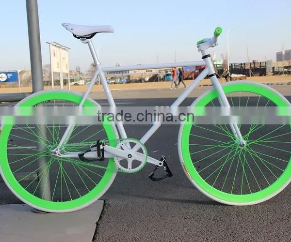 Good Quality Single Speed Fixed Bike Made in China Wholesale Cheap Price Bike 700C Colorful Fixed Gear Bike photo-4