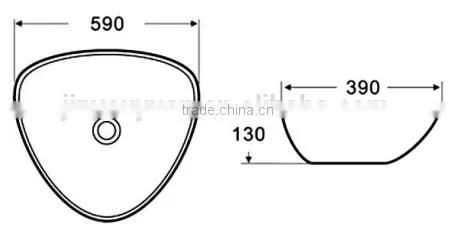 Chaozhou Ceramic Art Basin Washing Basins Porcelain Shining Bathroom Cabinet Sink Drain Y122 photo-2