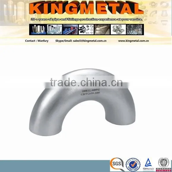 Sh3408 /Sh3409 904L 36" Sch 60 Butt Welded Stainless Steel LR 45 Degree Elbow Price photo-2