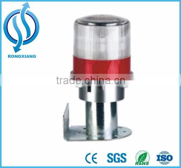 Hot Sale!LED Traffic Signal Light/ Rotating Traffic Warning Light / Solar Powered Traffic Light photo-5
