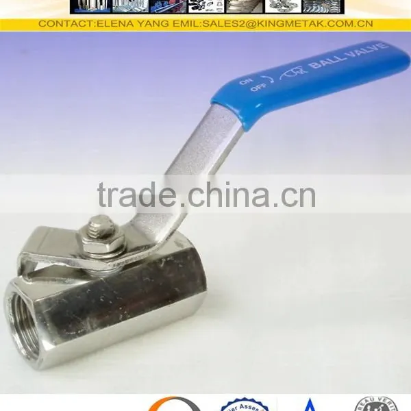SS304 Pn 16 Stainless Steel 4PC Ball Valve Price List photo-4