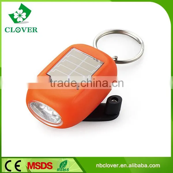 Fashionable 3 LED Dynamo Emergency Solar Hand Crank Flashlight photo-2