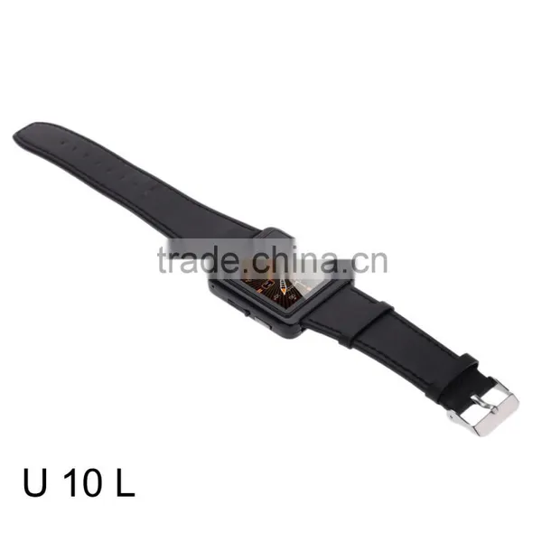 U10L Bluetooth Smartwatch Leather Strap Smartwatch U10L Phone Sim Card Reloj Inteligente Sport Watches For Android IOS Phone photo-5