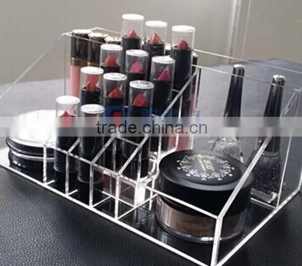 Girl's Plexiglass Storage Box Cosmetic Organizer Tray photo-2