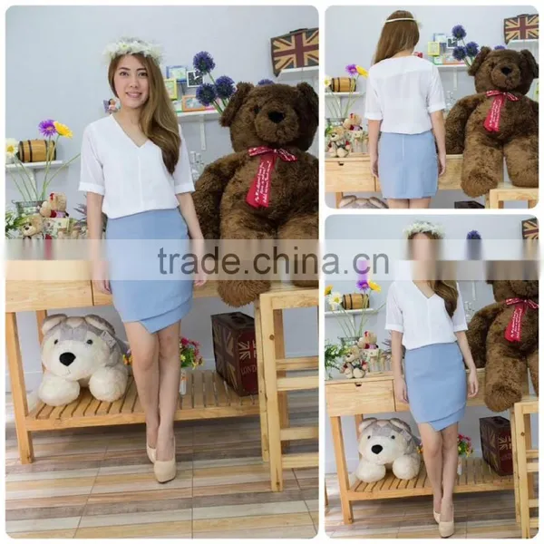 2016 Summer Model Dresses for Women Elegant, Pretty Design Dress Made in Thailand, Competitive Price Thailand Clothing ON SALE photo-3