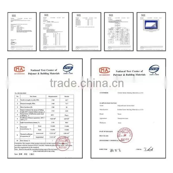 Asian Polycarbonate Sheet Manufacturer Clear pc Hollow Panel for Roofing (TN3580) photo-4