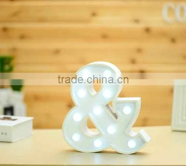 Direct Manufacture of Fairground Marquee Letter Light Christmas Letter Light Battery Letter Light photo-5