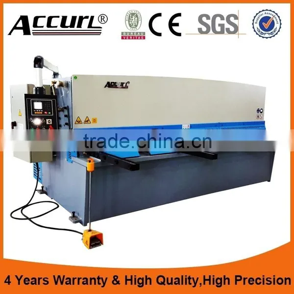 2016 New Product CNC Hydraulic Stainless Steel Shearing Machine