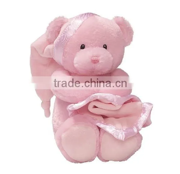 High Quality Plush Teddy Bear With Handkerchief Plush Bear