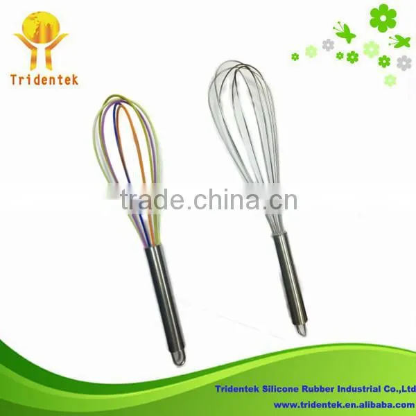 New Arrival Kitchen Utensils Silicone Whisk For Cake Making photo-2