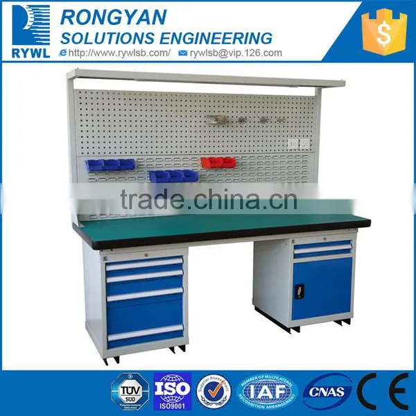 Work Bench Drawers/ Industrial Working Benches With Cabinets