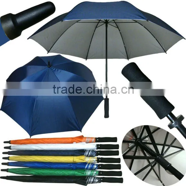 28inch Cheap Windproof UV Golf Umbrella
