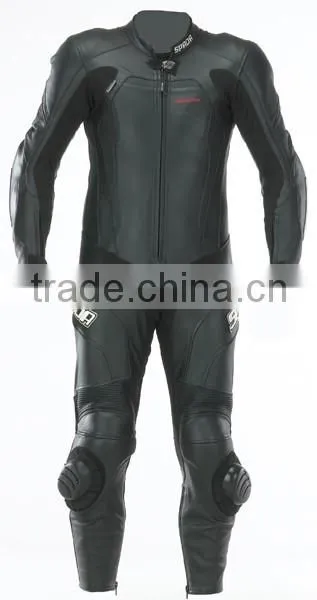 Spyke BLINKER RAC Leather Motorcycle Suits for Men,Motorbike Racing Leather Suits,Neon Green Leather Motorbike Racing Suit photo-5