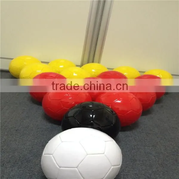Yellow and Red Color Football Billiard Balls Snookball photo-4