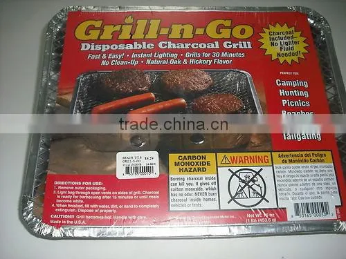 Disposable Aluminium Foil Bbq Grill