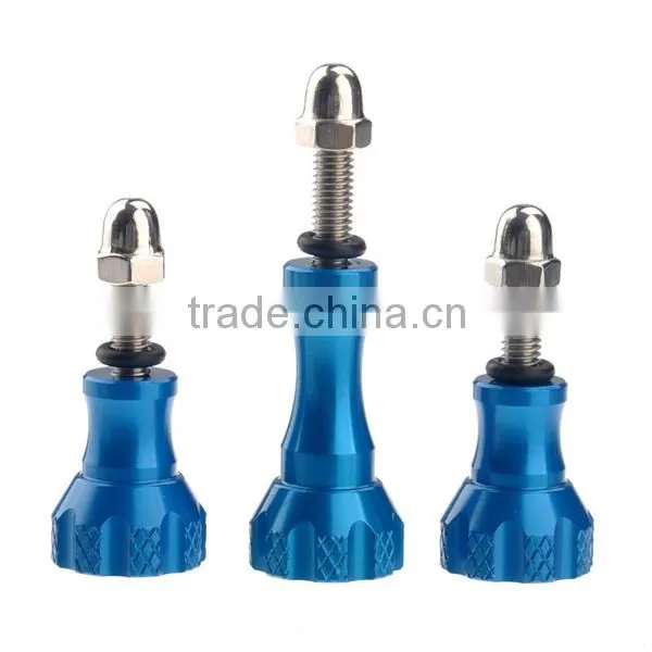 CNC Aluminum Adjustable Screw Thumb Knob Screw for Gopros Hero3+/3/2/1 photo-5